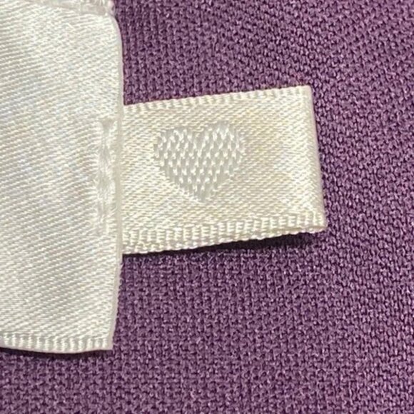 David’s Bridal Bridesmaid Dress Women's 14 Plum Short Mesh Cowl Back $129.95 NWT - Picture 12 of 16